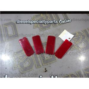 2003 2004 FORD F350 F250 LARIAT XLT CREWCAB DOOR PANEL REFLECTORS LIGHT COVERS