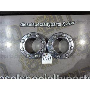 2008 - 2010 FORD F350 F250 6.4 DIESEL AUTO 4X4 8 BOLT FRONT CHROME WHEEL CAPS