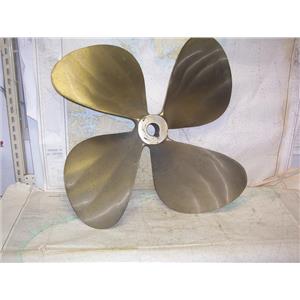 Boaters’ Resale Shop of TX 2211 5521.01 MICHIGAN 4 BLADE 32R33 PROP FOR 2" SHAFT