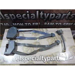 1994 1995 GMC 3500 6.5 DIESEL MANUAL 4X4 OEM REGULAR CAB OEM SEAT BELTS (BLUE)