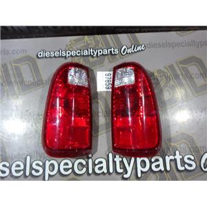 2008 - 2010 FORD F350 F250 KING RANCH 6.4 DIESEL OEM TAIL LIGHTS SIGNAL (PAIR)