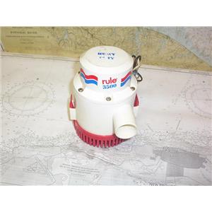 Boaters’ Resale Shop of TX 2212 3125.22 RULE 3500 GPH HEAVY DUTY 12V BILGE PUMP