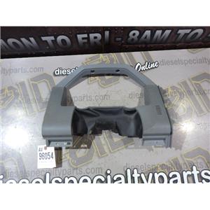 2015 2016 FORD F350 F250 XLT 6.2 AUTO 4X4 GAUGE CLUSTER TRIM BEZEL COVER (GREY)