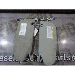 2007 2008 DODGE 1500 SLT 5.7 HEMI AUTO 4X4 INTERIOR SUNVISORS (LIGHT GREY) PAIR