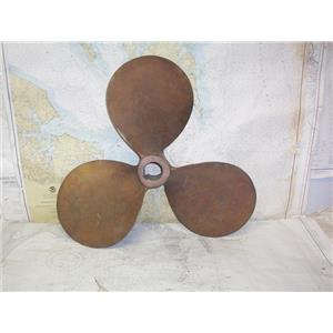 Boaters’ Resale Shop of TX 2111 0245.11 BRONZE 3 BLADE 27RH24 PROP- 2-1/2" SHAFT