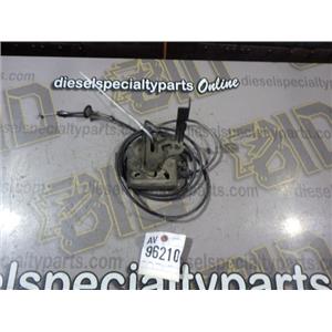 2001 2002 FORD F250 F350 XLT 7.3 DIESEL ZF6 4X4 OEM HOOD LATCH W/ CABLE