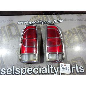 2005 - 2007 FORD F250 F350 LARIAT 6.0 DIESEL AUTO 4X4 OEM TAIL LIGHTS (PAIR)