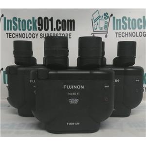 FUJINON TS-X 1440 14X40 BINOCULARS LOT OF 3 AS-IS