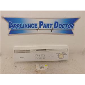 Frigidaire Dishwasher 154368201 154372101 154409102 154469701 Control Panel Used