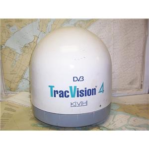 Boaters’ Resale Shop of TX 2302 0557.72 KVH TRACVISION 4 TV ANTENNA UNIT ONLY