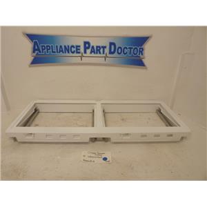 KitchenAid Refrigerator WPW10119215 Crisper Drawer Frame Used