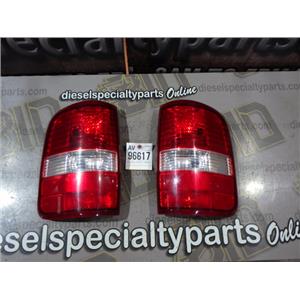 2004 2005 2006 FORD F150 XLT CREWCAB OEM TAIL LIGHTS (SET) GOOD CONDITION