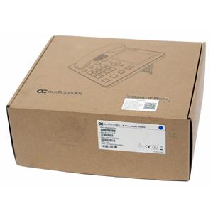 AudioCodes IPC450HDEG-DBW C450HD 5" Color Touch LCD 8 Programmable Keys IP Phone