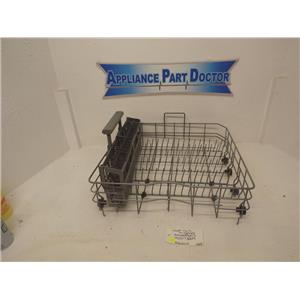 Frigidaire Dishwasher A06629603 A00173209 Lower Rack w/ Basket (grey) Used