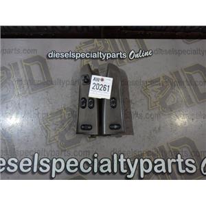 1999 2000 FORD F350 F250 LARIAT EXTENDED CAB INTERIOR WINDOW LOCK SWITCHES BROWN