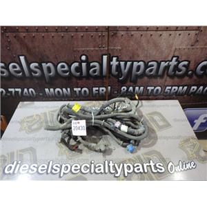 2003 2004 CHEVROLET 2500 3500 LT 6.6 LB7 SHORT BOX EXT CAB FRAME WIRING HARNESS