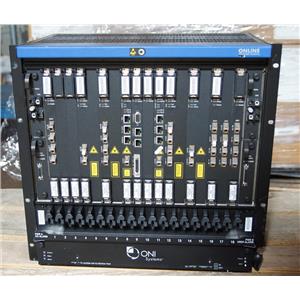 CIENA ONI OTP19 Chassis with 1x WPSW 2x OSCE 1x PSM 2x PSTAMP 3x PREAMP 1x WPSE