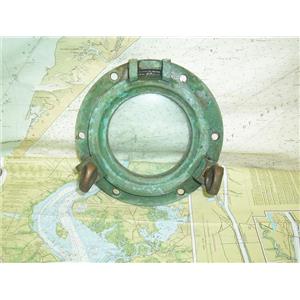 Boaters’ Resale Shop of TX 2304 2457.01 VINTAGE BRONZE 8" OPENING PORTLIGHT