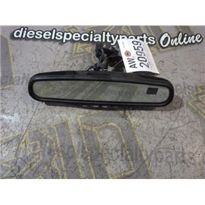 2001 2002 CHEVROLET 2500 3500 6.6 LB7 DIESEL AUTO COMPASS TEMP REARVIEW MIRROR