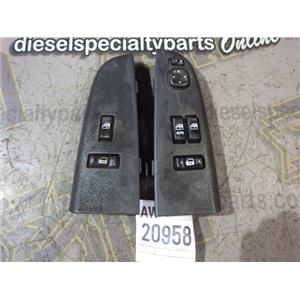 2001 2002 CHEVROLET 2500 3500 SLT EXTENDED CAB FRONT DOOR WINDOW LOCK SWITCHES