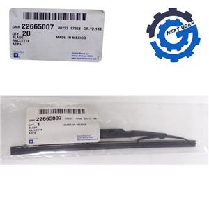 New OEM GM 11 Inch Wiper (S) Blades Case of 20 2002-2007 Saturn Vue 22665007