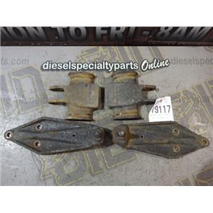 2003 2004 FORD F450 XL 6.0 DIESEL ZF6 MANUAL 2WD UPPER AND LOWER SHOCK MOUNTS
