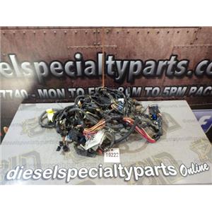 2001 2002 GMC G3500 CAB 6.5 DIESEL AUTO 2X4 DASH WIRING HARNESS 9974