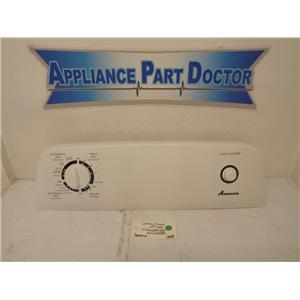 Amana Dryer WPW10097039 W11043389  Control Panel w/Timer Used