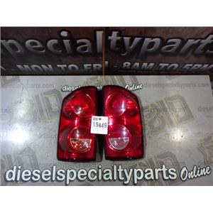 2007 2008 DODGE RAM 2500 3500 SLT 6.7 DIESEL OEM TAIL LIGHTS SET RIGHT LEFT