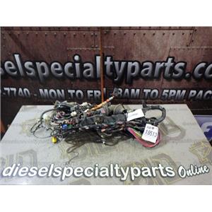 2001 2002 FORD F350 XLT EXT CAB V10 ZF6 MANUAL 4X4 CAB WIRING HARNESS W/ DOORS