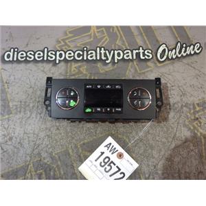 2008 2009 GMC 3500 SIERRA  6.6 LMM DIESEL AUTO 4X4 OEM DASH HEATER MODULE AC