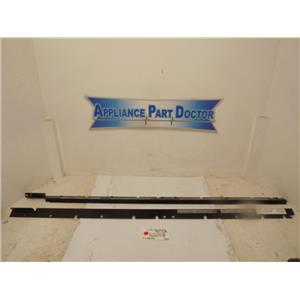 KitchenAid Double Oven 8303677BL 8303678BL R&L Mounting Rail (Set of 2) Used
