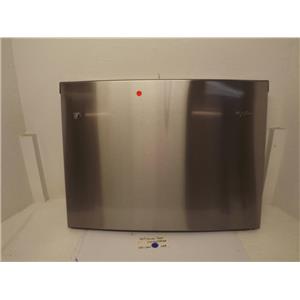 Whirlpool Refrigerator LW10672966 SS Freezer Door Used