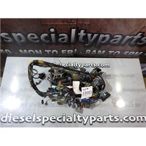1999 2000 CHEVROLET 3500HD REG CAB 6.5 TURBO DIESEL 2WD DASH WIRING HARNESS 2952