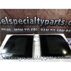 2001 2002 DODGE 2500 3500 SLT EXTENDED CAB REAR SIDED WINDOWS (TINTED) PAIR
