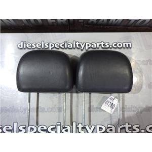 2003 2004 DODGE RAM 3500 2500 SLT 5.9 DIESEL OEM FRONT SEAT LEATHER HEADRESTS