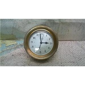 Boaters' Resale Shop of TX 2310 2575.11 WEEMS & PLATH QUARTZ SHIPS BELL CLOCK