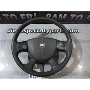 2008 2009 DODGE 2500 3500 6.7 DIESEL AUTO 2WD OEM STEERING WHEEL SLATE