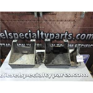 2008 2009 DODGE 2500 3500 6.7 DIESEL AUTO 2WD OEM DUAL BATTERY TRAYS (PAIR)