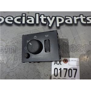 2001 2002 CHEVROLET 2500 3500 6.6 LB7 DIESEL AUTO 4X4 DASH HEADLIGHT SWITCH