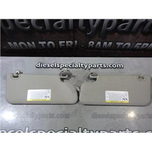 2009 2010 DODGE 1500 5.7 HEMI AUTO 4X4 OEM INTERIOR SUN VISORS (BEIGE) PAIR