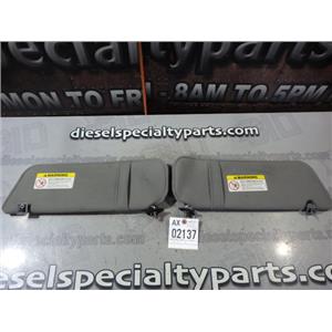 2003 2004 FORD RANGER XLT 4.0 6 CYL EXT CAB OEM INTERIOR SUN VISORS (GREY) SET