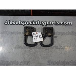 2003 2004 FORD RANGER XLT 4.0 6 CYL EXT CAB OEM FRAME MOUNT TOW HOOKS (PAIR)