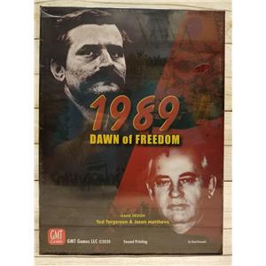 GMT Games 1989 Dawn of Freedom 2nd Printing SEALED