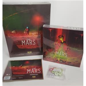 On Mars + Alien Invasion + 2 Upgrade Packs by Eagle Gryphon Games SEALED (4)