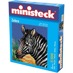 Ministeck Pixel Puzzle (31875): Zebra 5500 pieces