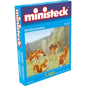 Ministeck Pixel Puzzle (31329): Wild Pets (4in1) 1100 pieces