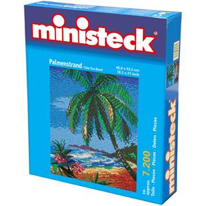 Ministeck Pixel Puzzle (31893): Palm Trees on a Beach 7200 pieces