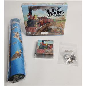 Isle of Trains All Aboard Kickstarter Deluxe Edition + ADD-ONS by Dranda Games