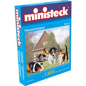 Ministeck Pixel Puzzle (31330): Baby Pets (4in1) 1800 pieces